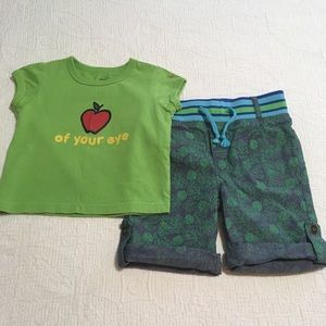 12-18m (3/$20) Roots Tee w/Shorts by Rockin’ Baby
